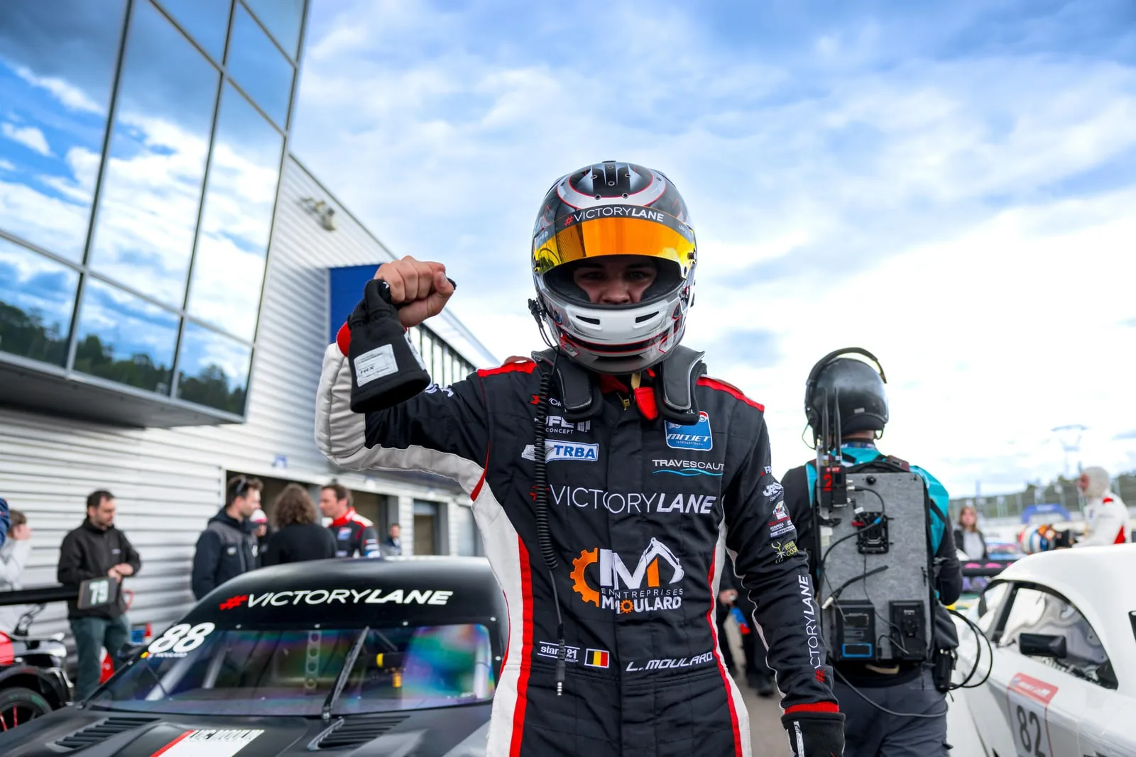 Louka Moulard offre à VictoryLane sa première victoire dans le championnat. — Photo Mitjet International